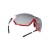 Велосипедні окуляри HQBC QX2 білий/червоний