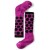 Шкарпетки для дівчаток Smartwool Girls' Wintersport All Over Dots (Berry, M)