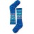 Шкарпетки для дівчаток Smartwool Girls' Wintersport Fairisle Moose (Bright Blue, M)
