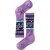 Шкарпетки для дівчаток Smartwool Girls' Wintersport Fairisle Moose (Lilac, XS)