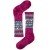 Шкарпетки для дівчаток Smartwool Girls' Wintersport Fairisle Moose (Berry, S)