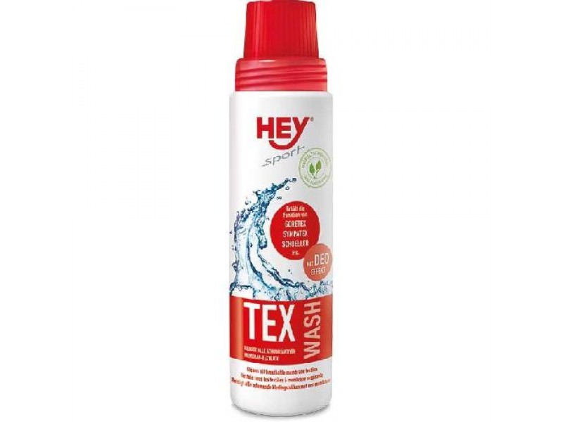 Стирка изделий из мембранных тканей HeySport Tex Wash 250 ml 