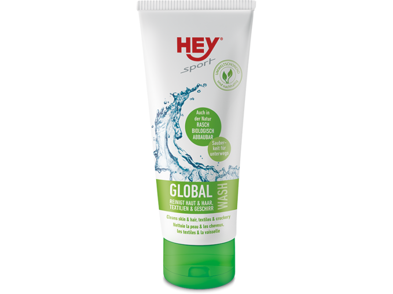 Універсальний чистячий засіб для похідних умов HeySport Travel Global Wash 100ml 