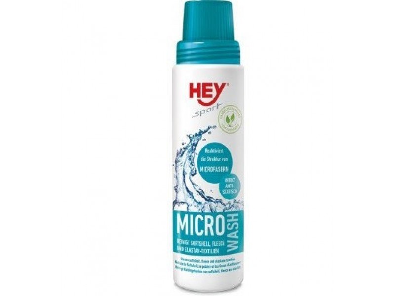 Прання виробів з мікроволокон та фліса HeySport Micro Wash 250ml 
