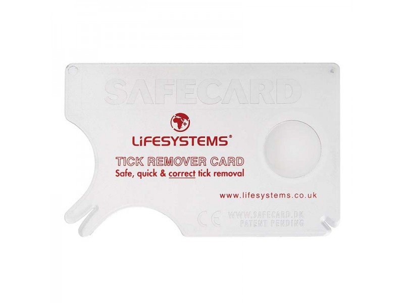 Lifesystems карточка для извлечения клещей Tick Remover Card