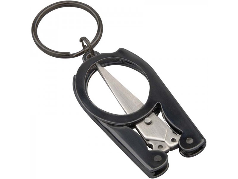 Брелок-ножиці Munkees 2512 Folding Scissors black