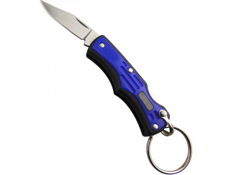 Брелок-ніж Munkees 2524 Folding Knife III blue
