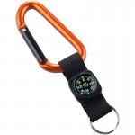 Карабін Munkees 3228 8 mm with strap, compass, keyring 