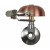 Звонок MINI SUZU CRANE, Brushed Copper, 45мм латунь, топкеп