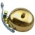 Звонок MINI SUZU CRANE, Gold, 45мм латунь, скоба
