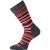 Термошкарпетки Lasting WPL 503 - XL - сірий/червоний