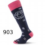 Шкарпетки Lasting SJW 903 XS чорний/рожевий