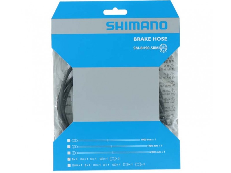 Гідролінія Shimano DEORE XT SM-BH90-SBM-LL для диск.гальм. 1000мм чорн