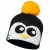 Шапка детская Buff CHILD KNITTED-POLAR HAT penguin black (BU 113457.999.10.00)