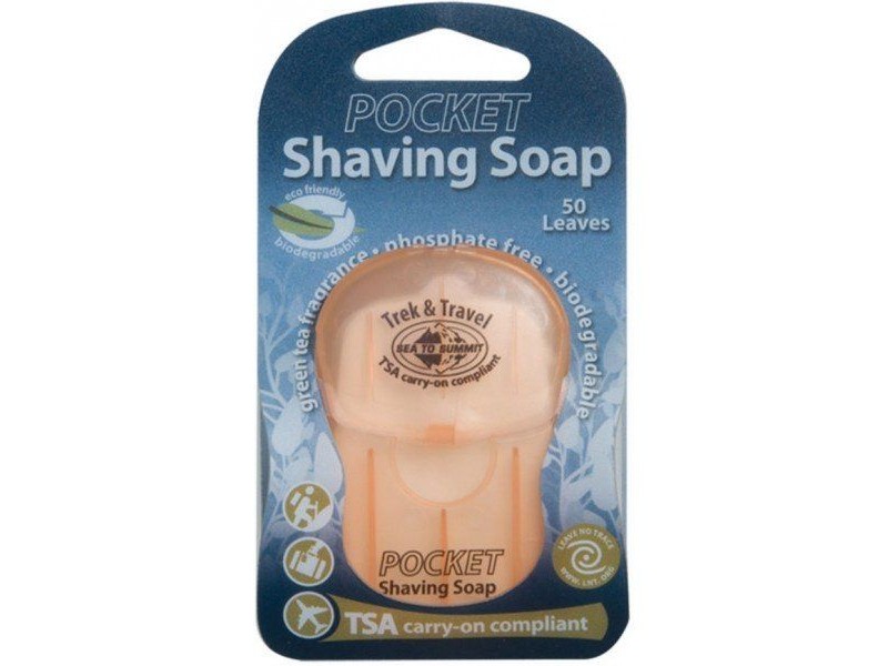 Мыло для бритья Sea To Summit Trek-Travel Pocket Shaving Soap Orange