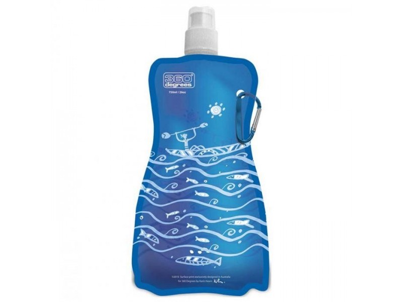 Бутылка Sea to Summit Flexi Bottle, Boat Blue, 750 ml (STS 360FB750BTBL)