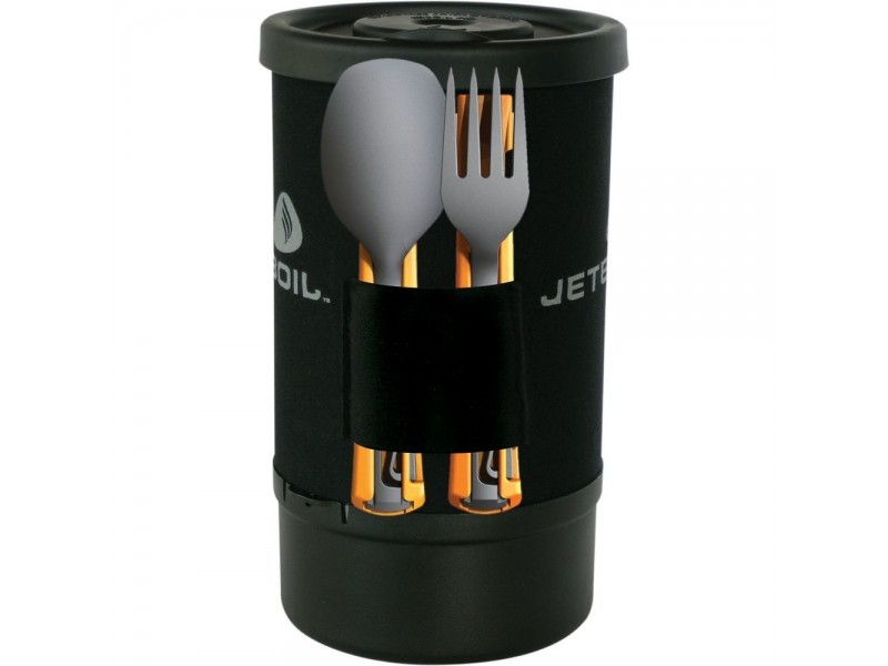 Набір столових приборів Jetboil Jetset Utensil Kit Orange