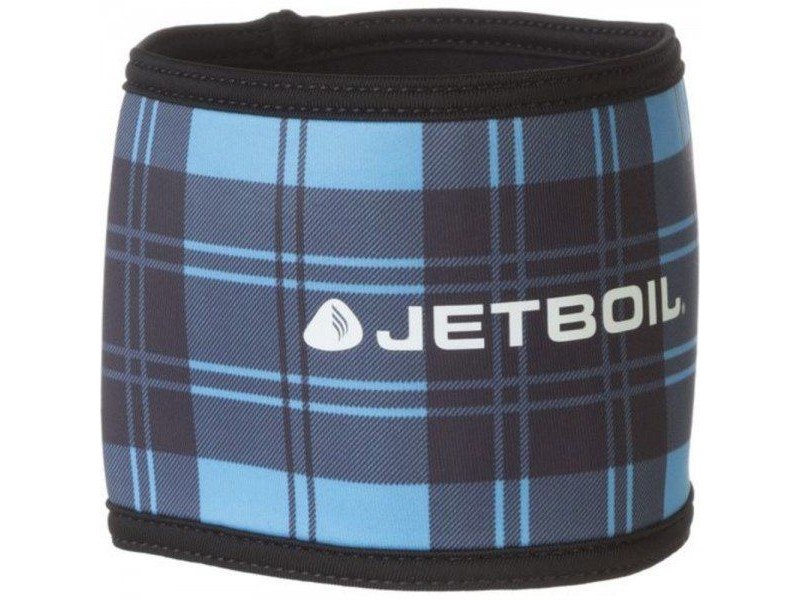 Неопреновый чехол для чашки Jetboil Cozy Minimo 1 л, Blue Plaid