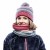 Шапка Buff Junior Knitted-Polar Hat Amity, Pink Cerisse (BU 113533.521.10.00)