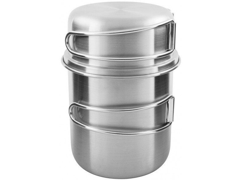 Набор кружек Tatonka Handle Mug 600 Set, Silver (TAT 4173.000)