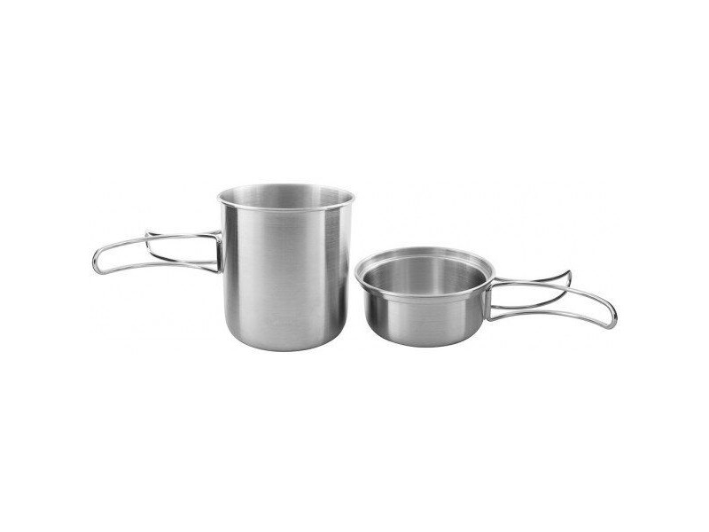 Набір кухлів Tatonka Handle Mug 600 Set, Silver (TAT 4173.000)