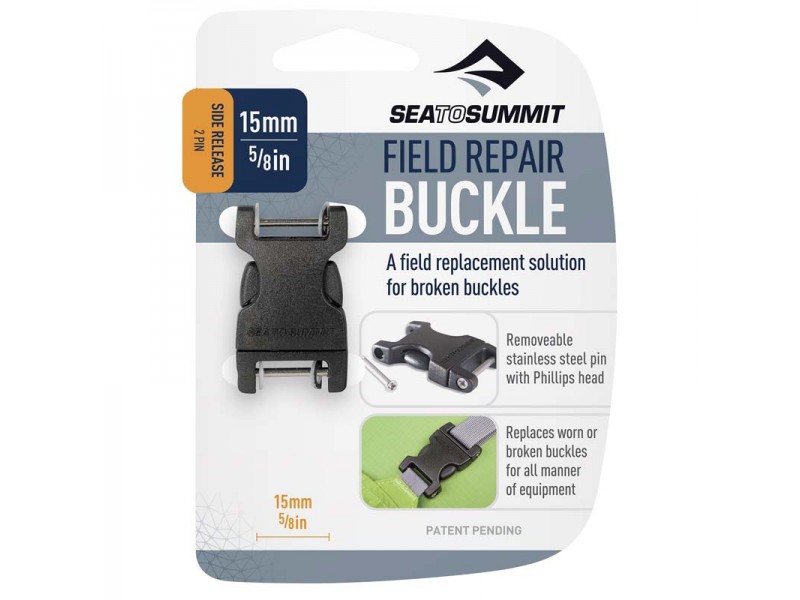 Пряжка Sea To Summit Buckle Side Release 2 PIN Black, 15 мм