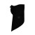 Бандана-маска Buff Windproof Bandana, Solid Black (BU 118195.999.10.00)