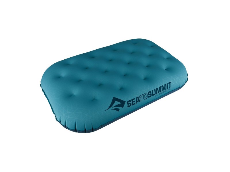 Надувная подушка Sea To Summit Aeros Ultralight Pillow Deluxe, 14х56х36см, Aqua (STS APILULDLXAQ)