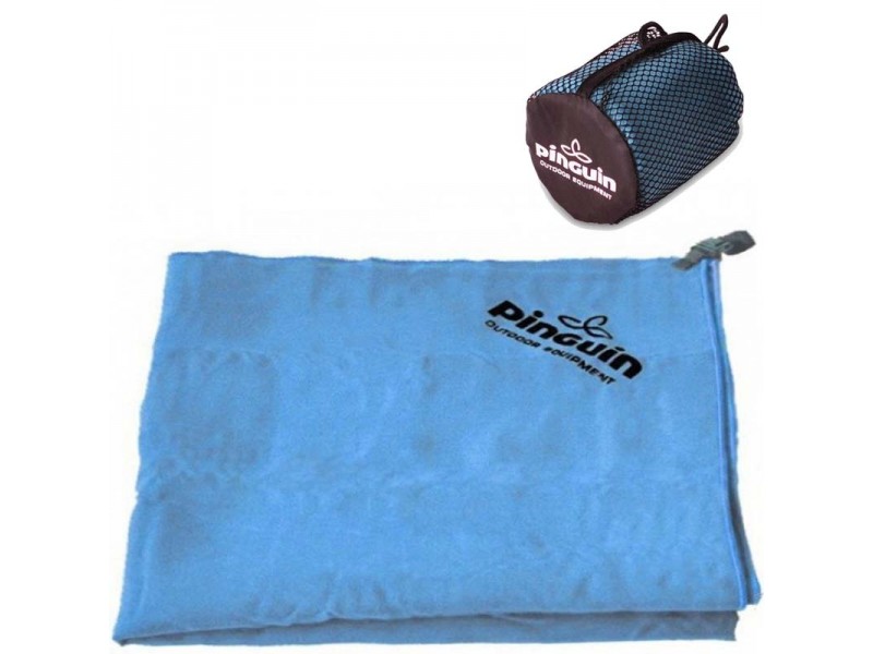 Полотенце из микрофибры Pinguin Towel, S - 40х40см, Blue (PNG 616.Blue-S)