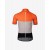 Велоджерси мужская POC Essential Road Light Jersey 2021, Granite Grey/Zink Orange S