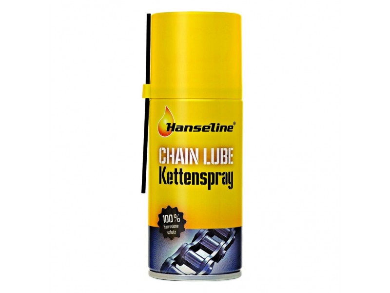 Смазка для цепи спрей Нanseline Chaine Lube Kettenspray, 150мл