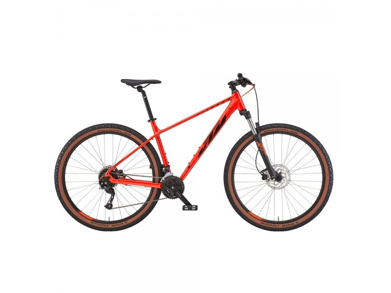 Велосипед KTM CHICAGO 271 27.5" оранжевый (черный), 2022