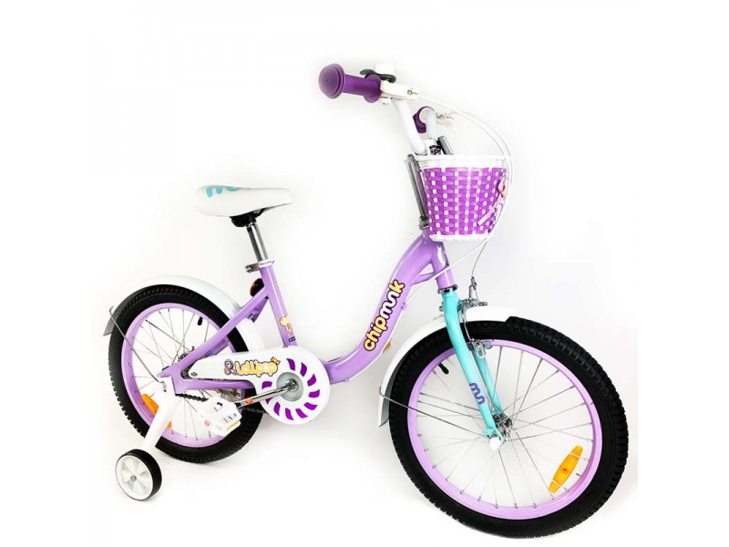 Велосипед детский RoyalBaby Chipmunk MM Girls 16", OFFICIAL UA