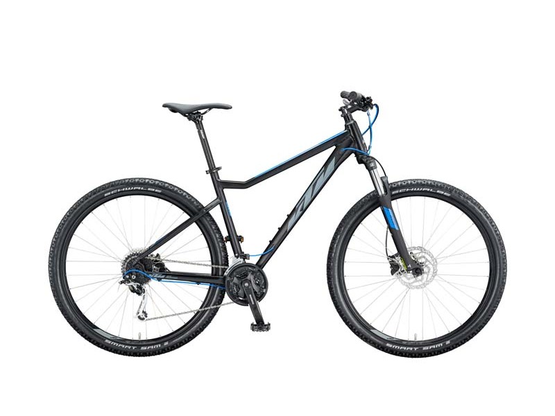 Велосипед KTM ULTRA FUN 29 ", рама S, чорно-сірий, 2020