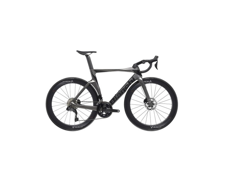 Велосипед BIANCHI Road Oltre Comp 105 Di2 12sp Dark Grey Metal/Graphite Full Glossy, 55 - YSB26I55XH