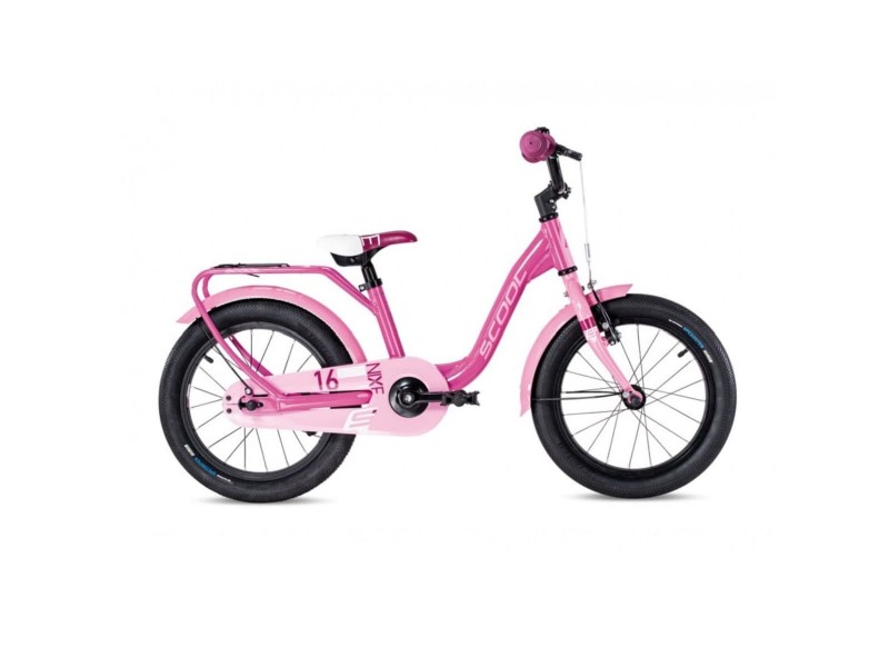 Велосипед S"COOL niXe alloy 16" 1sp Pink - 4010