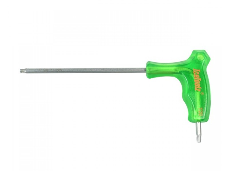 Ключ Ice Toolz 7T20 двосторонній T-20, зелений