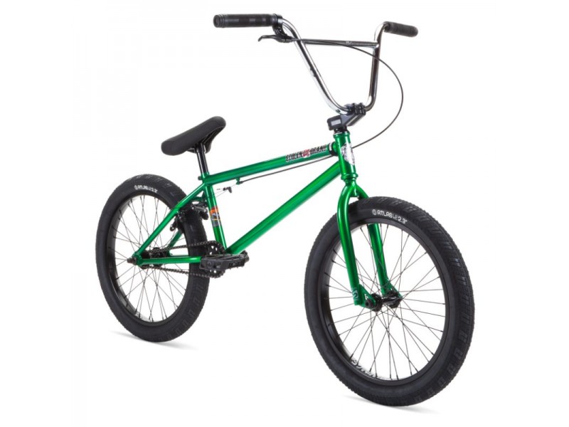 Велосипед 20" Stolen HEIST 2023 DARK GREEN W/ CHROME