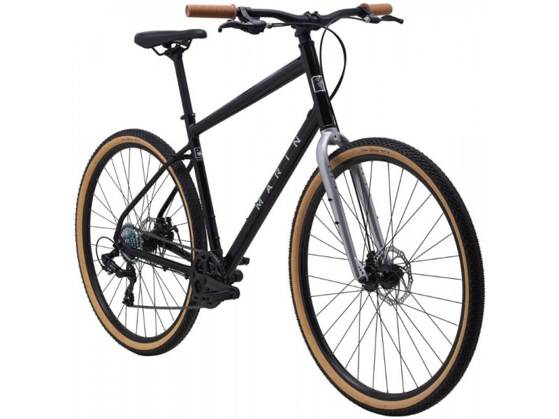 Велосипед 28" Marin KENTFIELD 1 рама - M 2021 Gloss Black/Chrome