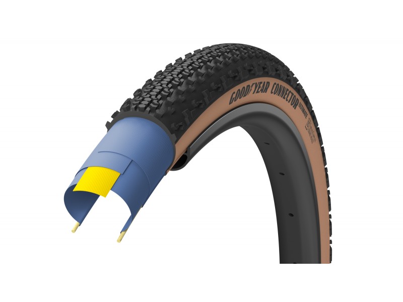 Покришка GoodYear 700x50 (50-622) CONNECTOR Ultimate Tubeless Complete, Blk/Tan