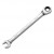 Ключ Ice Toolz 4108 рожковый накидной с трещёткой 8mm, 5 град, Cr-V сталь