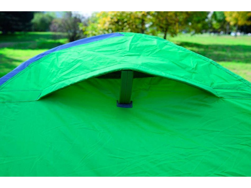 Палатка двухместная Hannah Tycoon 2 зелено-черная