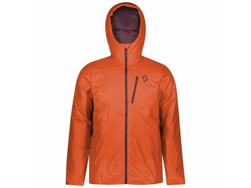 Куртка SCOTT INSULOFT LIGHT PL orange pumpkin/red fudge 