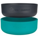 Набір посуду Sea To Summit DeltaLight Bowl Set Pacific Blue/Charcoal