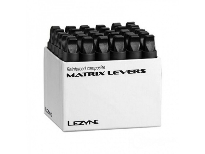 Бортувальні лопатки Lezyne MATRIX LEVER BOX Чорний Y13