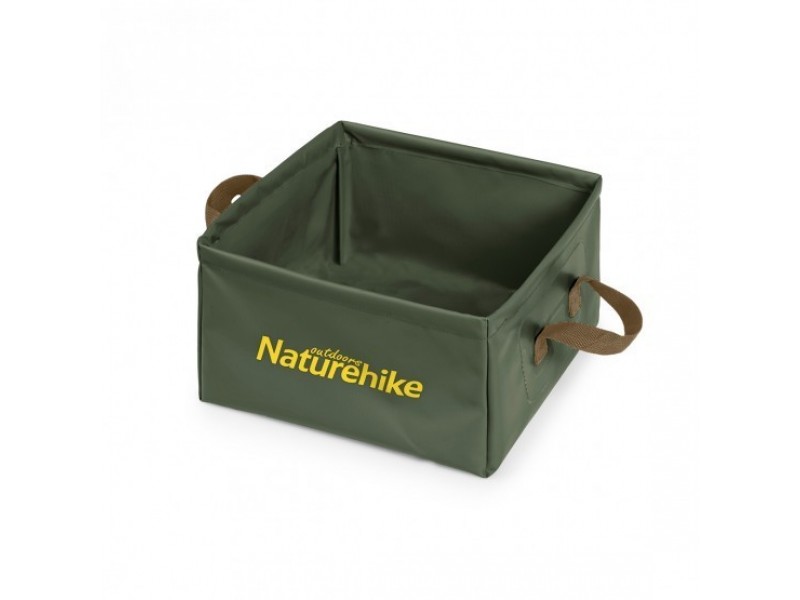 Ведро складное Naturehike Square bucket 13л army green NH19SJ007
