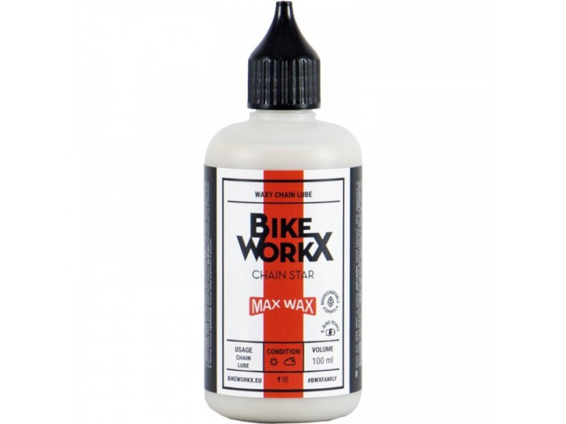 Смазка для цепи BikeWorkX Chain Star WAX 50 мл.