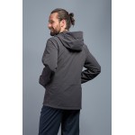Куртка чоловіча Tatonka Cesi M's Hooded Jacket Dark Grey