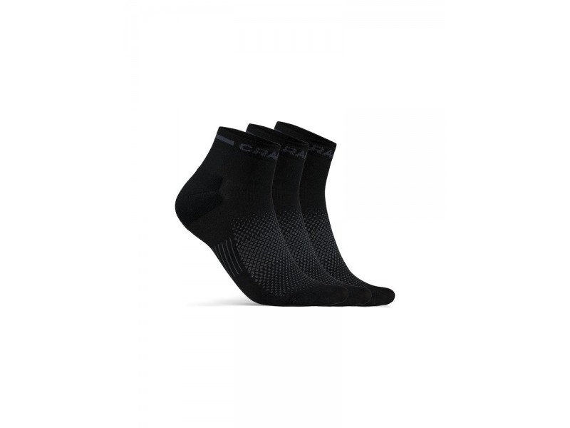 Комплект шкарпеток Craft CORE DRY MID SOCK 3-PACK BLk 34-36