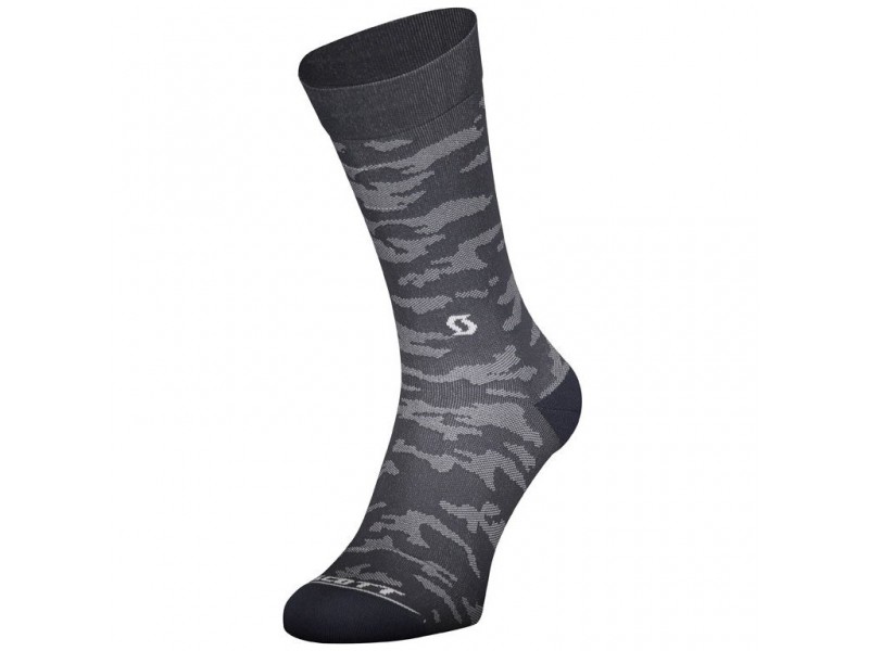 Шкарпетки SCOTT TRAIL CAMO CREW black/dark grey 